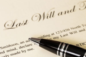 Image that reads "last will and testament"