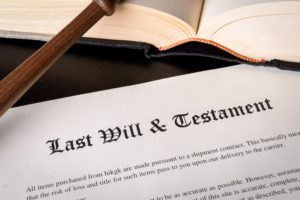 Picture that reads "Last will and testament"