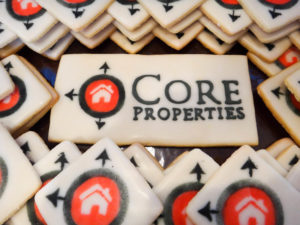 Picture of cookies with core properties logo