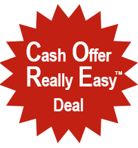 Image that reads "Cash Offer Really Easy Deal"