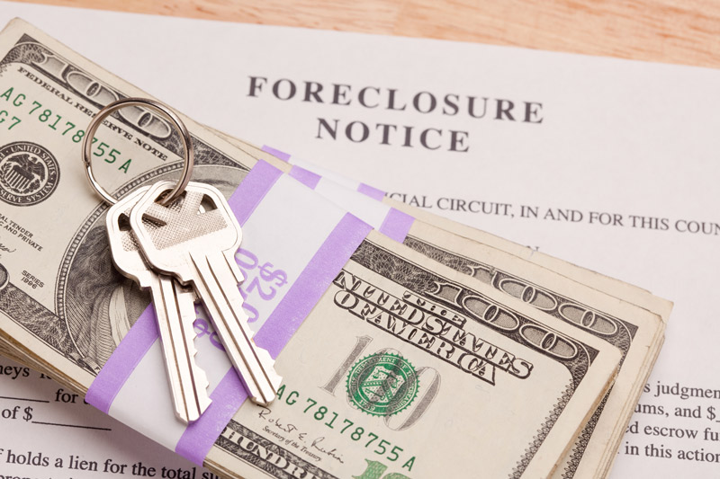 Notice of foreclosure