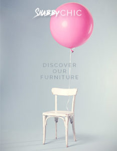 Image of a pink balloon tied to chair